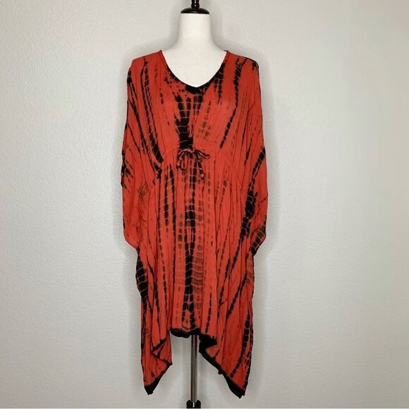 Rainbow Women’s Tie Dye Swimwear CoverUps - Picture 1 of 13